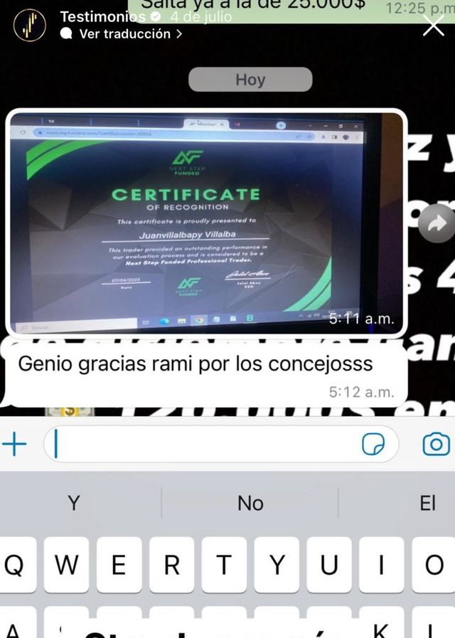 Otro alumno más fondeándose